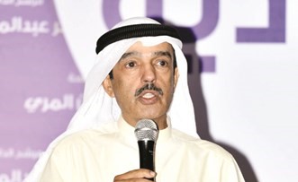 مرشح الدائرة الخامسة ناصر المري متحدثا﻿
