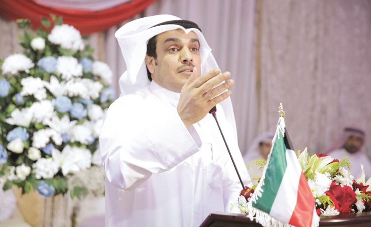 مرشح الدائرة الرابعة نواف المطيري متحدثا﻿