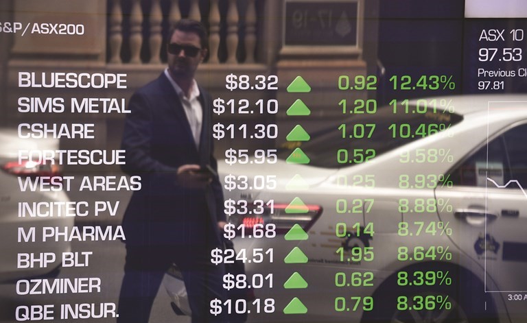 تفاؤل المستثمرين جراء وعود ترامب بالبدء في سياسات مالية توسعية انعش الاسواق العالمية	(أ.ف.پ)﻿