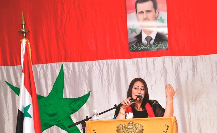 هند المصري خلال الأمسية﻿