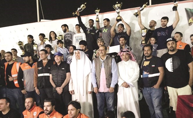 الداود والهزيم مع الفائزين والفائزات في البطولة ﻿