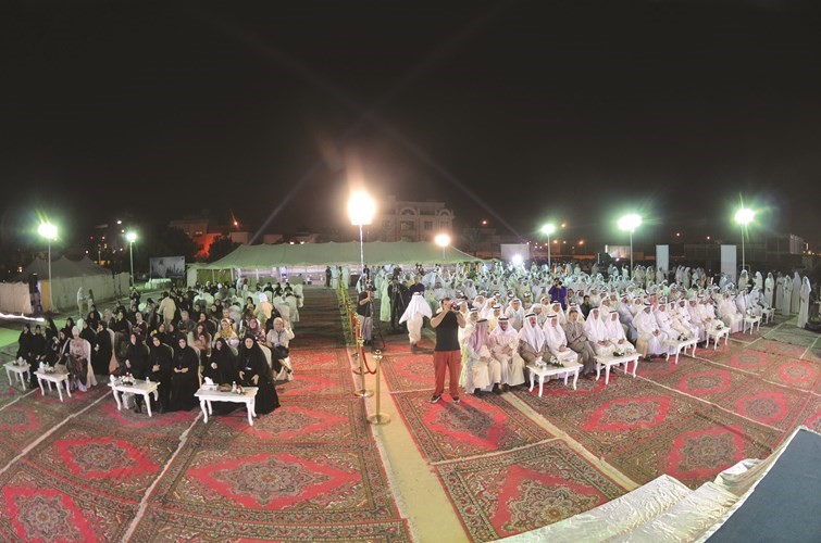 الحضور خلال ندوة النائب السابق مرشح الدائرة الثانية د.خليل عبدالله﻿