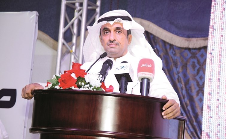 هادي العجمي متحدثا﻿