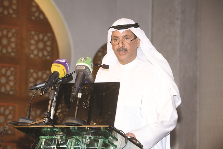 مدير عام الهيئة د.أحمد الأثري يلقي كلمته ﻿