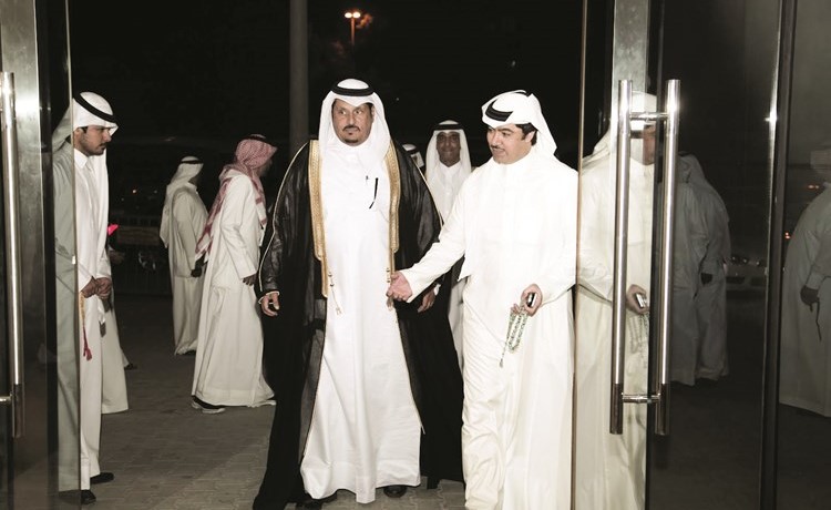 فايز بن دمخ مرحبا بالشيخ حمد بن سعود آل ثاني﻿
