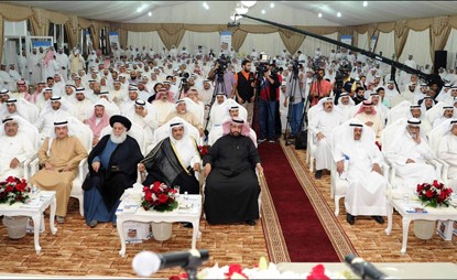 الحضور خلال ندوة مرشح الدائرة الخامسة النائب السابق عبدالله التميمي