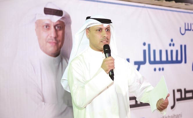 مرشح الدائرة الثالثة م.فواز الشيباني متحدثا﻿