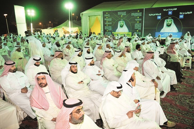 جانب من الحضور ﻿