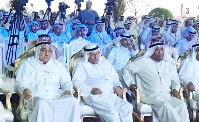 الحضور متابعا عبدالمحسن السعيد خلال الندوة﻿