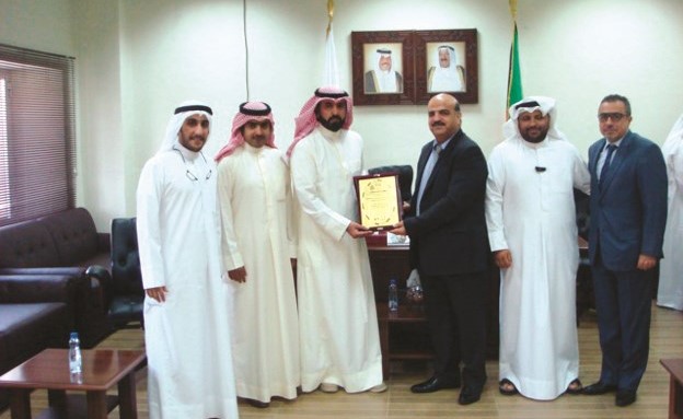 وفد منظمة العمل الدولية زار اتحاد عمال البترول