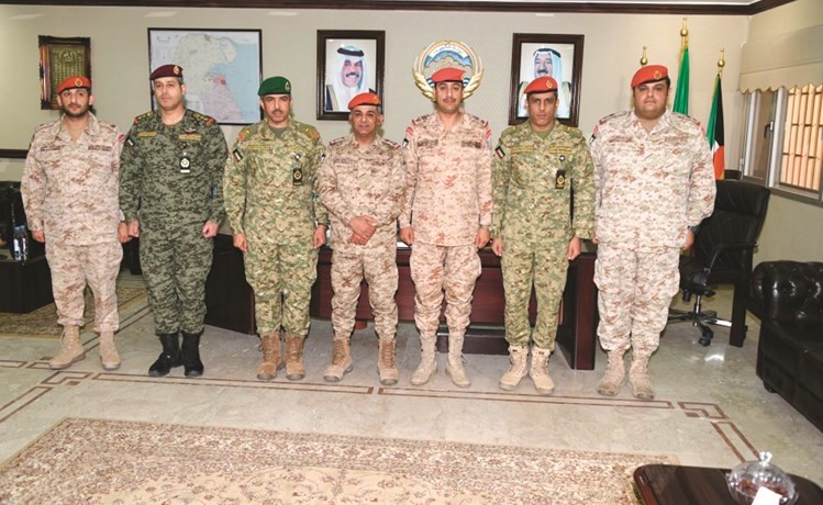  وخلال استقباله وفد وزارة الدفاع﻿