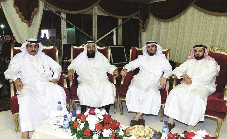 مبارك الوعلان وبدر الداهوم ومحمد هايف وسالم النملان﻿