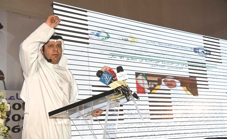 النائب السابق ومرشح الدائرة الخامسة فيصل الكندري﻿