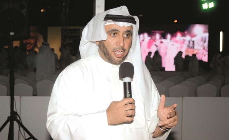النائب السابق و مرشح الدائرة الثالثة المحامي محمد الدلال متحدثا﻿