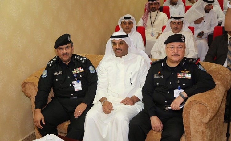 اللواء شهاب الشمري والعميد محمد الشرهان والعميد حماد العنزي﻿