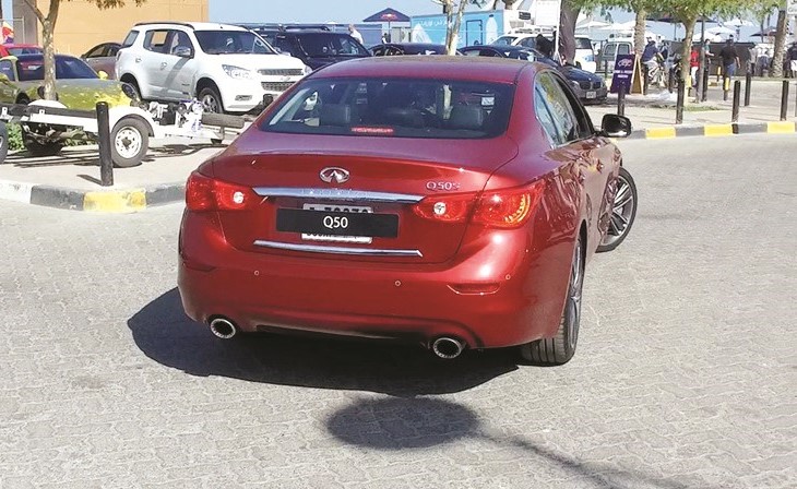 إنفينيتي Q 50 S سيدان رياضية تشعل الحواس