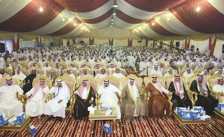 حضور كبير في ندوة سعود محمد الشويعر﻿