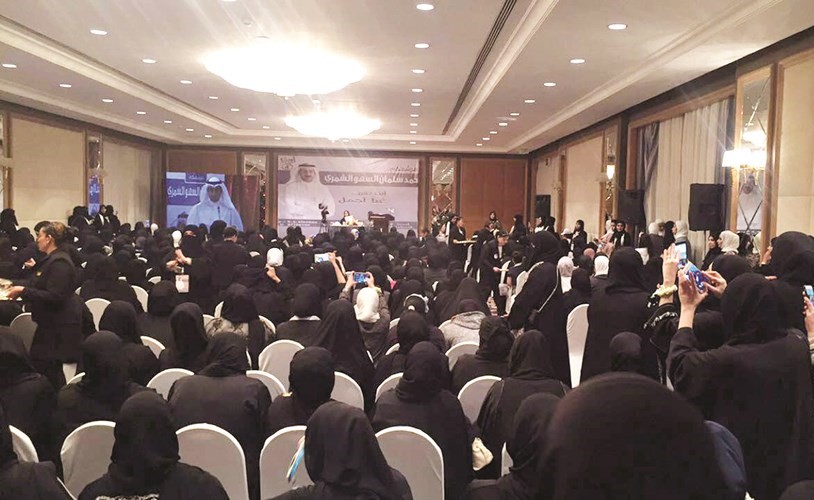 حضور كثيف في ندوة حمد السهو الشمري﻿