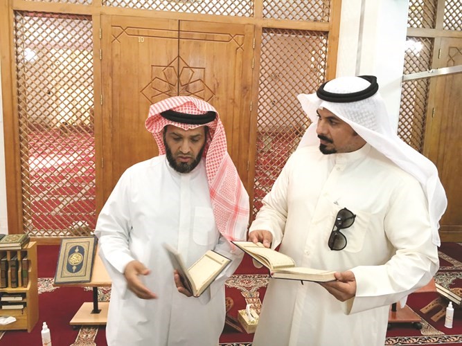 العتيبي: دشنا مشروع استبدال المصاحف القديمة في مساجد الأحمدي