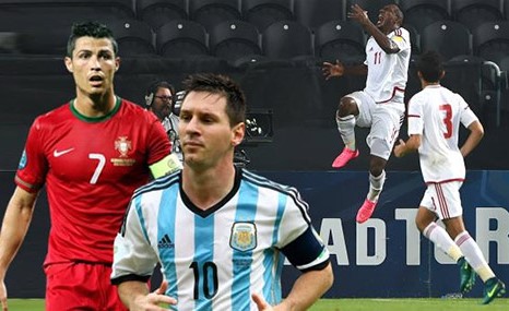 لاعب عربي يتفوق على هدافي العالم... رونالدو وميسي بينهم