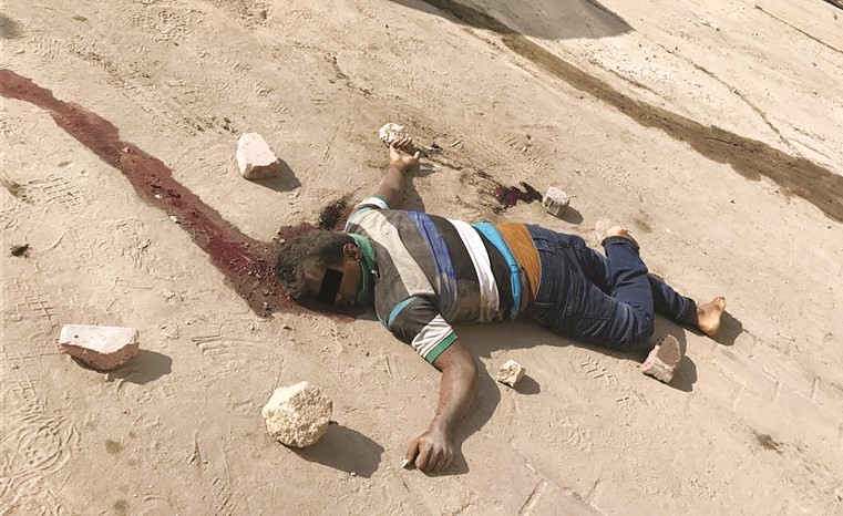 جثة المجني عليه احيلت الى الطب الشرعي﻿