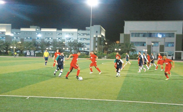 AUM تتصدر المراكز الأولى مع انطلاق دوري الجامعات الخاصة للرياضة