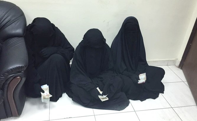 جميع المتسولات ضبطن متلبسات﻿