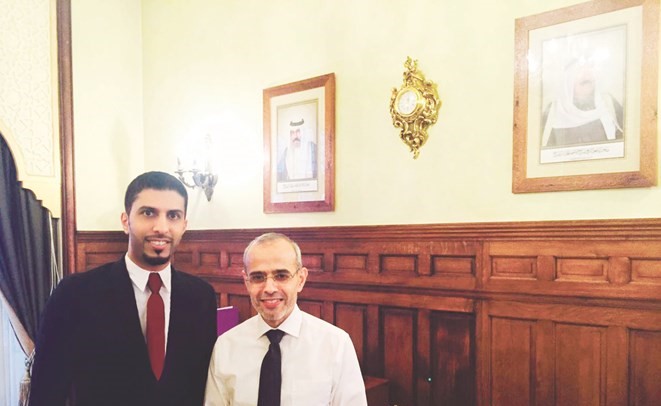 د.عادل المانع ومحمد العتيبي ﻿