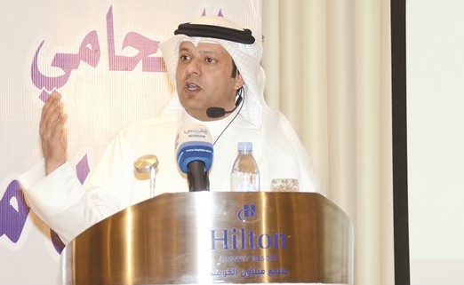 النائب السابق ومرشح الدائرة الخامسة فيصل الكندري متحدثا﻿