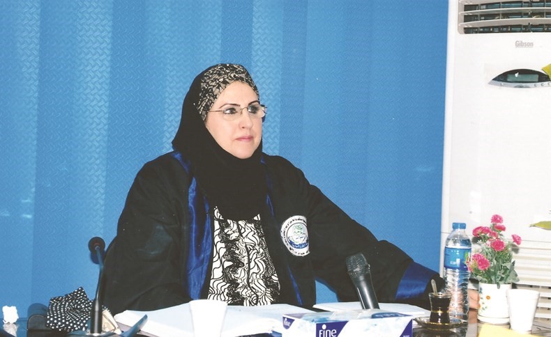 د.أميرة قاسم أبو هاشم خلال إطلاق الكتاب﻿