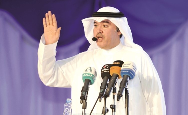 مرشح الدائرة الرابعة النائب السابق محمد البراك متحدثا﻿