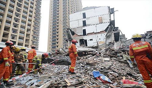 ارتفاع ضحايا انهيار منصة بمحطة كهرباء في الصين إلى 67 قتيلاً