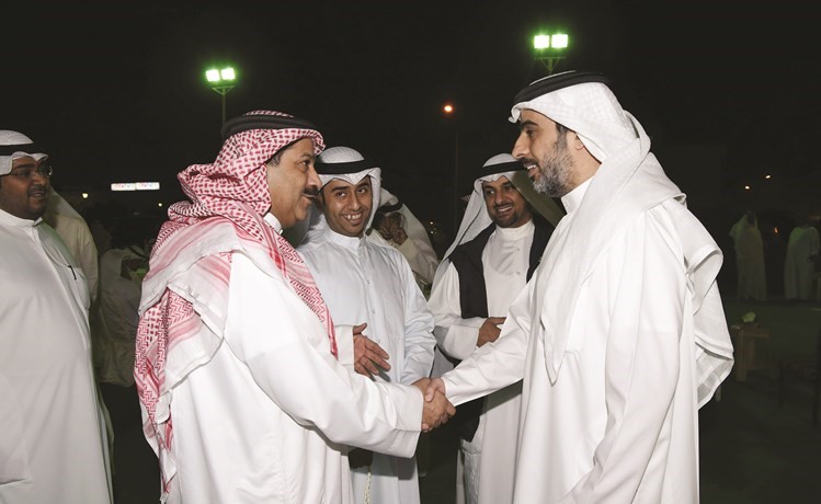 ترحيب من علي الخميس بأبناء الدائرة الثالثة﻿