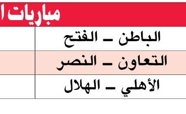 قمة كبيرة بين الأهلي والهلال اليوم