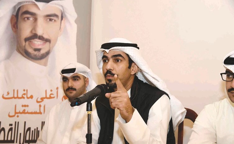 مرشح الدائرة الاولى د.علي القطان متحدثا﻿