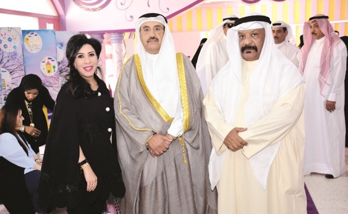 الفريق أول أحمد الرجيب وأماني الورع﻿