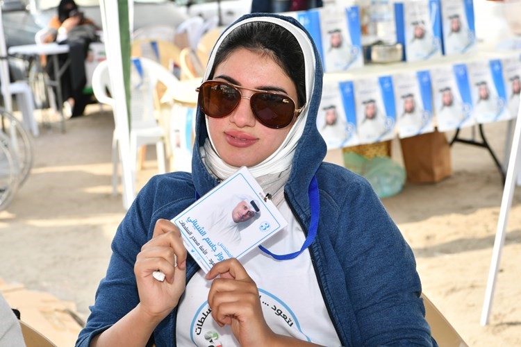 إحدى المندوبات﻿