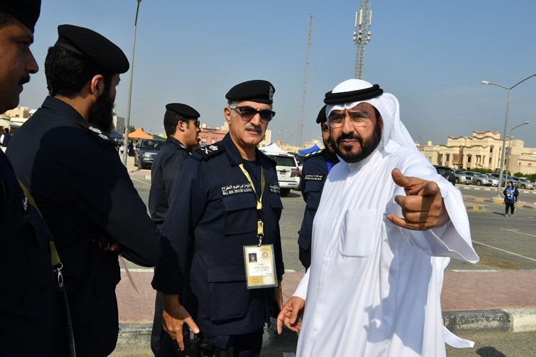 سعدون حماد مع اللواء إبراهيم الطراح﻿