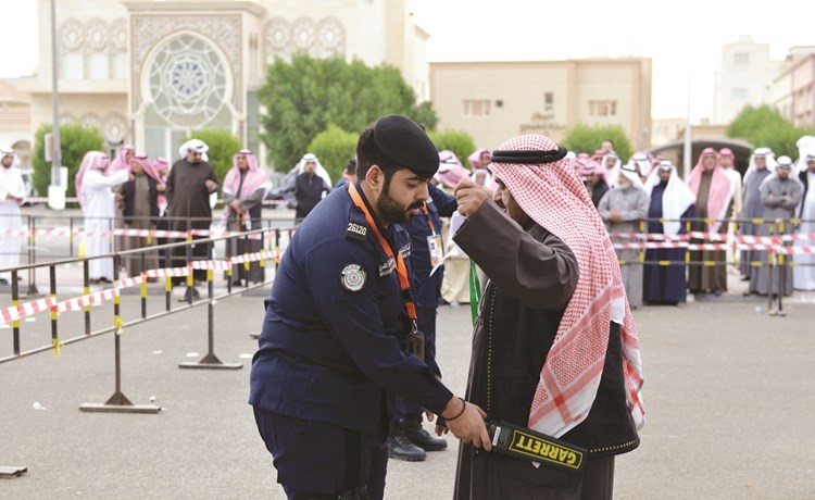 اجراءات التفتيش قبل التصويت﻿