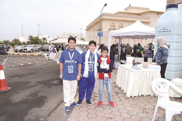 مشاركة الأطفال في دعم المرشحين ظهرت بوضوح في معظم اللجان﻿