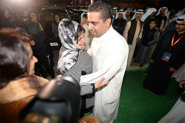 النائب راكان النصف يتلقى التهاني