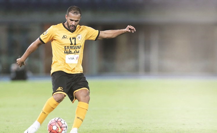  بدر المطوع مازال يعاني من الاصابة     (الازرق.كوم)