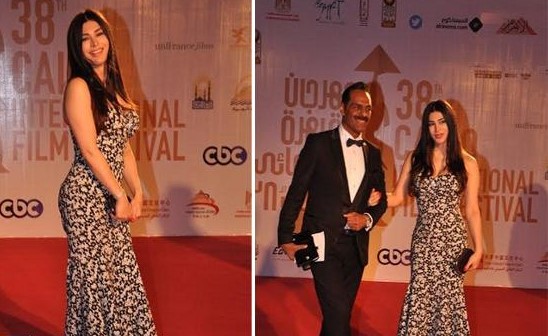 بالفيديو : فنانه متحولة جنسيا تفاجئ الحضور بمهرجان القاهرة السينمائي