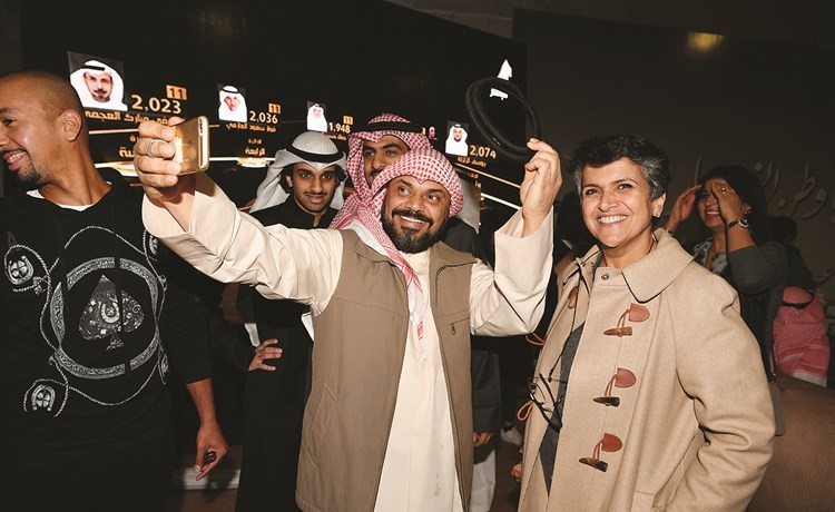 سيلفي بعد الفوز﻿