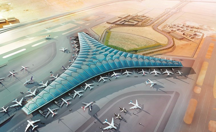 مشروع مبنى الركاب الجديد بمطار الكويت الدولي﻿