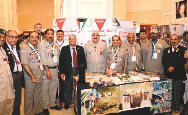 فيصل المقصيد مع الوفد الكويتي في المؤتمر﻿