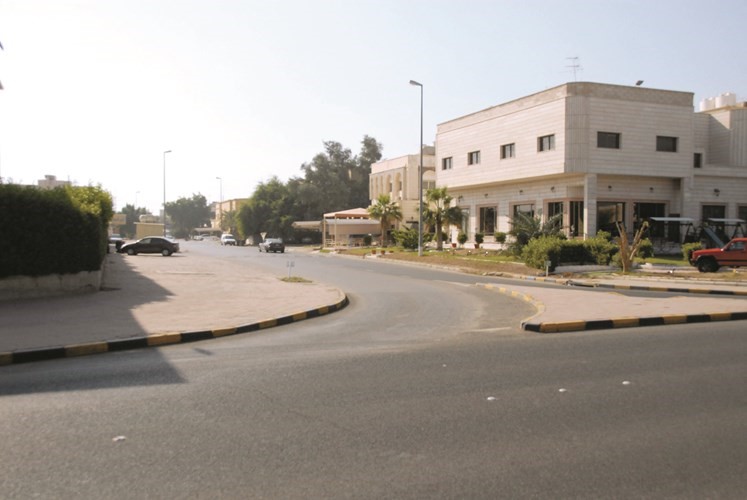 احد الشوارع في منطقة الاندلس﻿