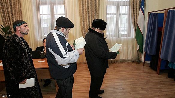 فتح مراكز الاقتراع للانتخابات الرئاسية في أوزبكستان