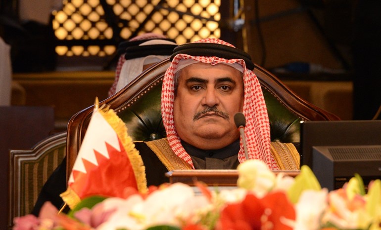 وزير خارجية البحرين الشيخ خالد بن أحمد آل خليفة
