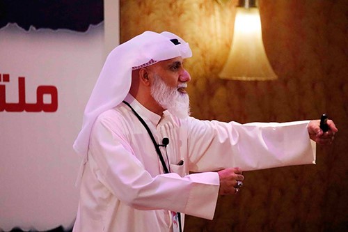 افتتح الجلسة الثانية من "كشتة خليجية بمجموعة الدورات تخصصية